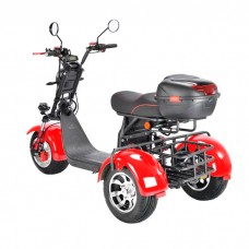 Электроскутер Citycoco WS-PRO+ Trike 3000w 21Ah - Красный